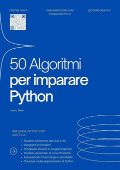Copertina di 50 Algoritmi per imparare Python