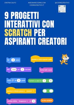 Copertina di 9 Progetti Interattivi con Scratch